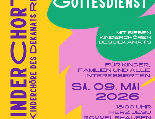 Dekanatskinderchortag am 9.5.26