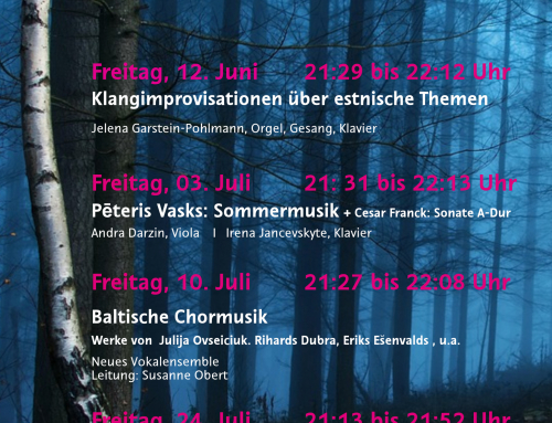 Musik zur Blauen Stunde – Musik aus dem Baltikum und Georgien